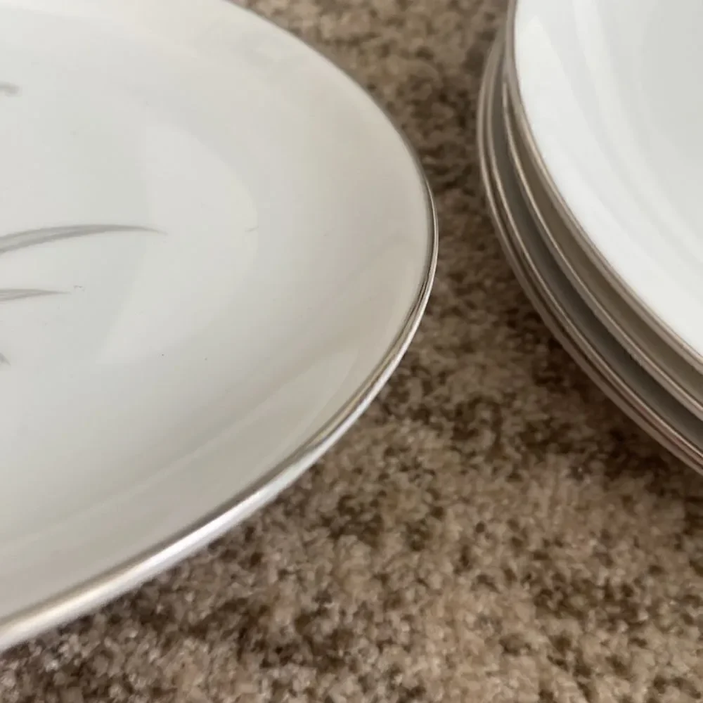Wentworth China 8” Saucers (5) 7514